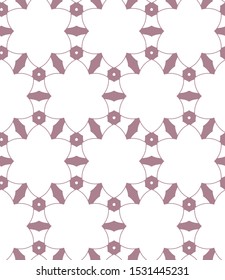 Seamless geometric ornamental vector pattern. Abstract background