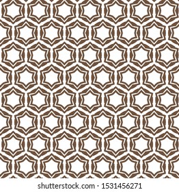 Seamless geometric ornamental vector pattern. Abstract background