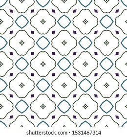 Seamless geometric ornamental vector pattern. Abstract background