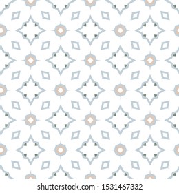 Seamless geometric ornamental vector pattern. Abstract background