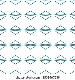 Seamless geometric ornamental vector pattern. Abstract background