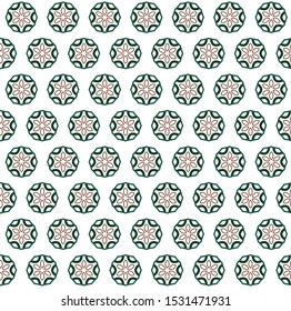 Seamless geometric ornamental vector pattern. Abstract background