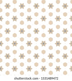 Seamless geometric ornamental vector pattern. Abstract background