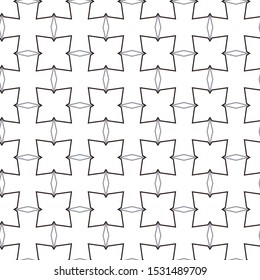 Seamless geometric ornamental vector pattern. Abstract background