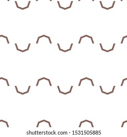 Seamless geometric ornamental vector pattern. Abstract background