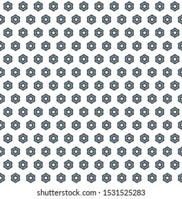 Seamless geometric ornamental vector pattern. Abstract background
