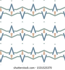 Seamless geometric ornamental vector pattern. Abstract background
