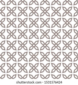 Seamless geometric ornamental vector pattern. Abstract background