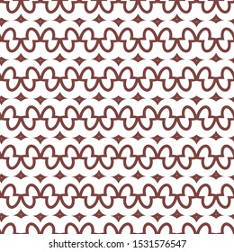 Seamless geometric ornamental vector pattern. Abstract background