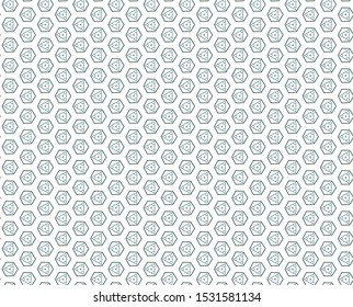 Seamless geometric ornamental vector pattern. Abstract background