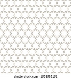 Seamless geometric ornamental vector pattern. Abstract background