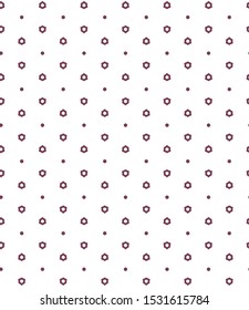 Seamless geometric ornamental vector pattern. Abstract background