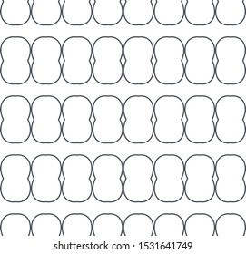 Seamless geometric ornamental vector pattern. Abstract background