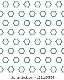 Seamless geometric ornamental vector pattern. Abstract background