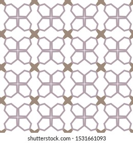Seamless geometric ornamental vector pattern. Abstract background