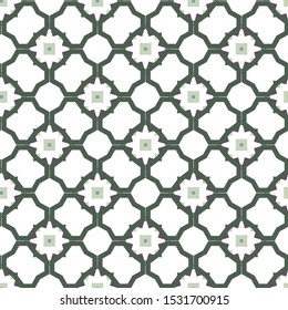 Seamless geometric ornamental vector pattern. Abstract background