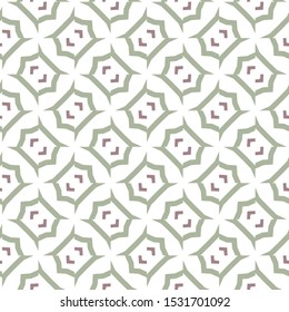 Seamless geometric ornamental vector pattern. Abstract background