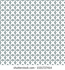 Seamless geometric ornamental vector pattern. Abstract background