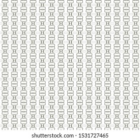 Seamless geometric ornamental vector pattern. Abstract background