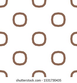 Seamless geometric ornamental vector pattern. Abstract background