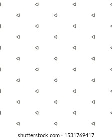 Seamless geometric ornamental vector pattern. Abstract background