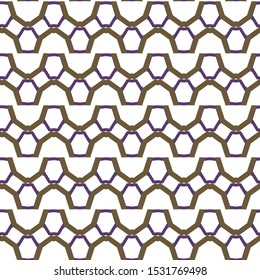 Seamless geometric ornamental vector pattern. Abstract background