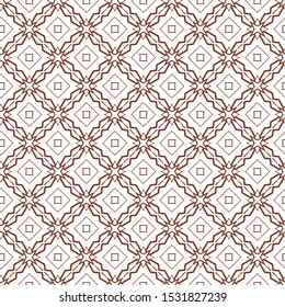 Seamless geometric ornamental vector pattern. Abstract background