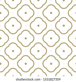 Seamless geometric ornamental vector pattern. Abstract background