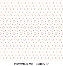 Seamless geometric ornamental vector pattern. Abstract background