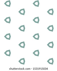 Seamless geometric ornamental vector pattern. Abstract background