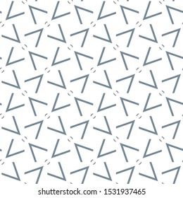 Seamless geometric ornamental vector pattern. Abstract background