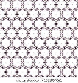Seamless geometric ornamental vector pattern. Abstract background