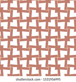 Seamless geometric ornamental vector pattern. Abstract background