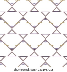 Seamless geometric ornamental vector pattern. Abstract background