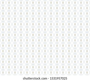 Seamless geometric ornamental vector pattern. Abstract background
