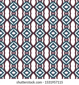 Seamless geometric ornamental vector pattern. Abstract background