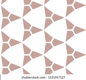Seamless geometric ornamental vector pattern. Abstract background