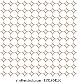 Seamless geometric ornamental vector pattern. Abstract background