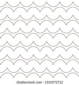 Seamless geometric ornamental vector pattern. Abstract background