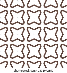 Seamless geometric ornamental vector pattern. Abstract background