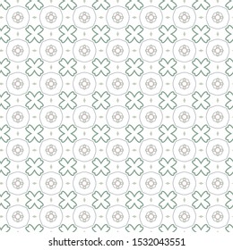 Seamless geometric ornamental vector pattern. Abstract background