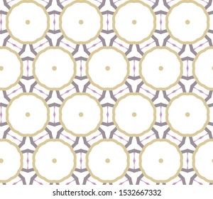 Seamless geometric ornamental vector pattern. Abstract background