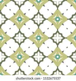 Seamless geometric ornamental vector pattern. Abstract background