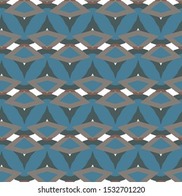 Seamless geometric ornamental vector pattern. Abstract background