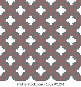 Seamless geometric ornamental vector pattern. Abstract background