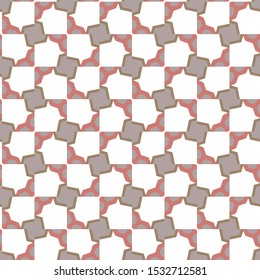 Seamless geometric ornamental vector pattern. Abstract background