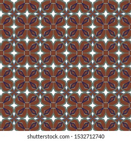Seamless geometric ornamental vector pattern. Abstract background