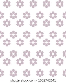 Seamless geometric ornamental vector pattern. Abstract background