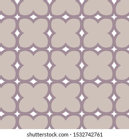 Seamless geometric ornamental vector pattern. Abstract background