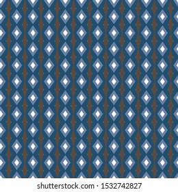 Seamless geometric ornamental vector pattern. Abstract background